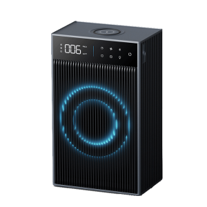 Desktop Air Purifier With Bluetooth Speakers And Wifi Phone Charging CADR200-Black